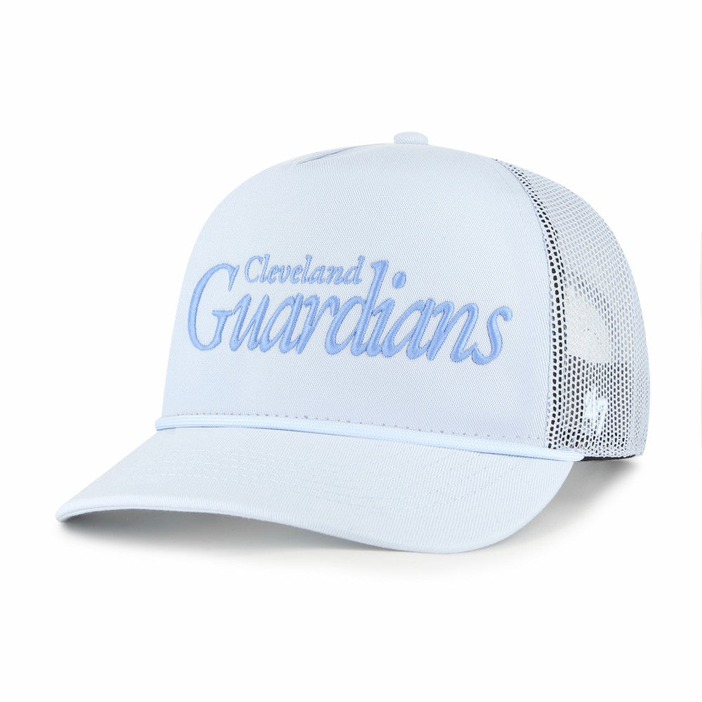 Cleveland Guardians '47 Foundation Script Hitch Adjustable Trucker Hat Clearance