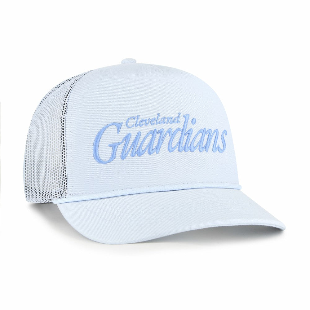 Cleveland Guardians '47 Foundation Script Hitch Adjustable Trucker Hat Clearance