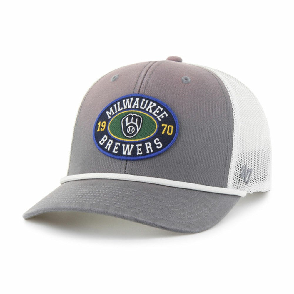 Milwaukee Brewers '47 Tide Sweep Rope Trucker Adjustable Hat Online