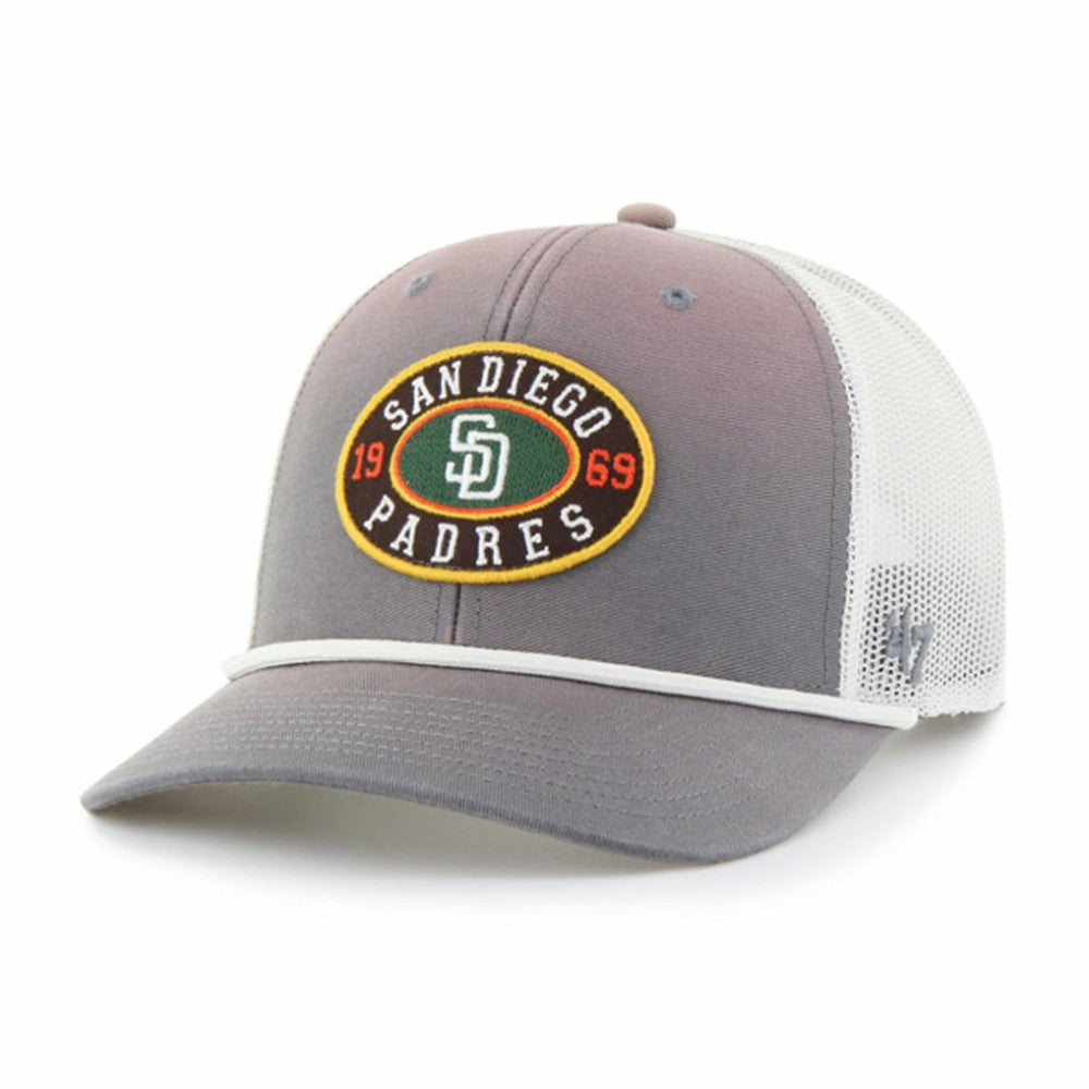 San Diego Padres '47 Tide Sweep Rope Trucker Adjustable Hat Online
