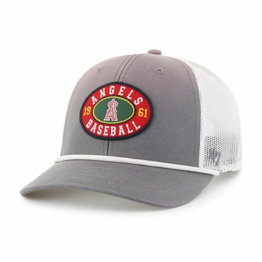 Los Angeles Angels '47 Tide Sweep Rope Trucker Adjustable Hat Online
