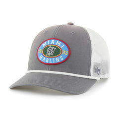 Miami Marlins '47 Tide Sweep Rope Trucker Adjustable Hat Near Me