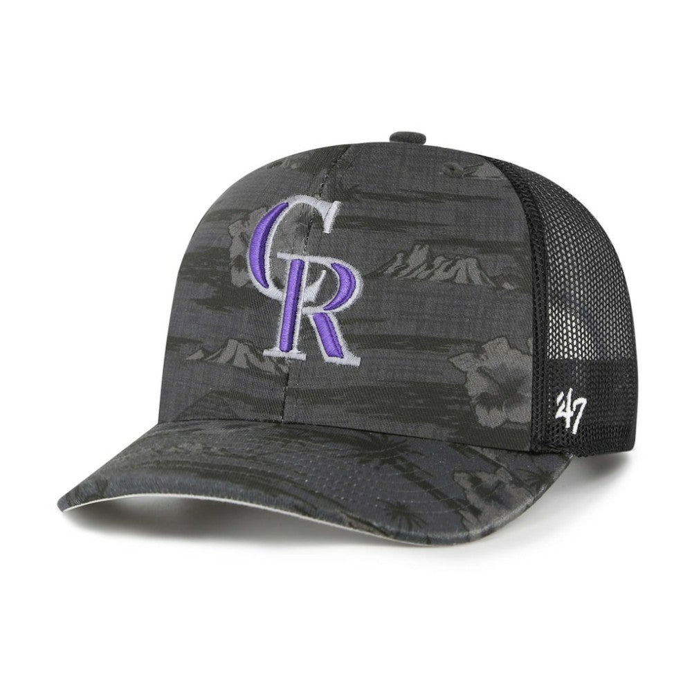 47 Colorado Rockies Fiji Trucker Adjustable Hat Lifestyle
