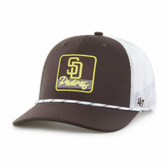 San Diego Padres '47 Scratch Adjustable Trucker Hat Lifestyle
