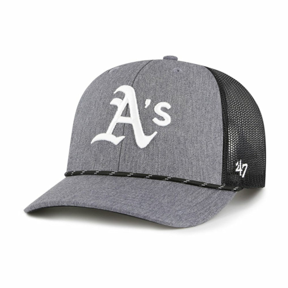 Athletics '47 Carbon Rope Trucker Adjustable Hat for sale
