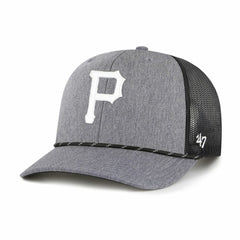 Pittsburgh Pirates '47 Carbon Rope Trucker Adjustable Hat for sale