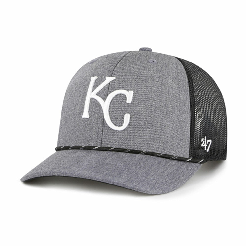 Kansas City Royals '47 Carbon Rope Trucker Adjustable Hat Clearance