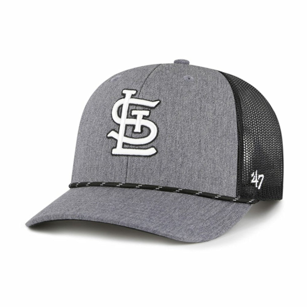 St. Louis Cardinals '47 Carbon Rope Trucker Adjustable Hat for sale