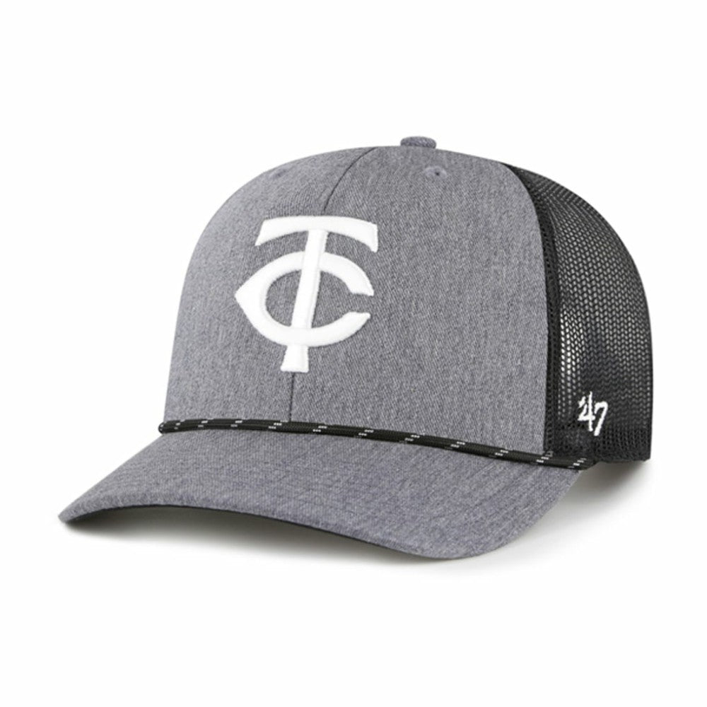 Minnesota Twins '47 Carbon Rope Trucker Adjustable Hat Near Me