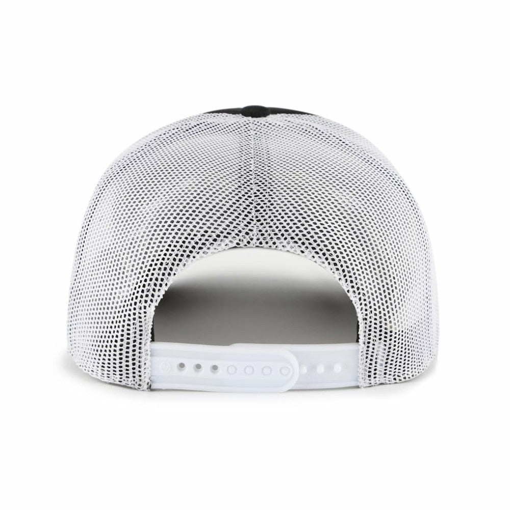 Tampa Bay Rays '47 Meander Foam Trucker Snapback Hat Lifestyle