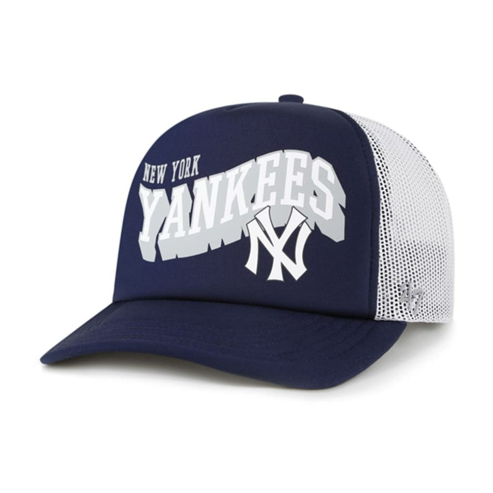 New York Yankees '47 Meander Foam Trucker Snapback Hat for sale