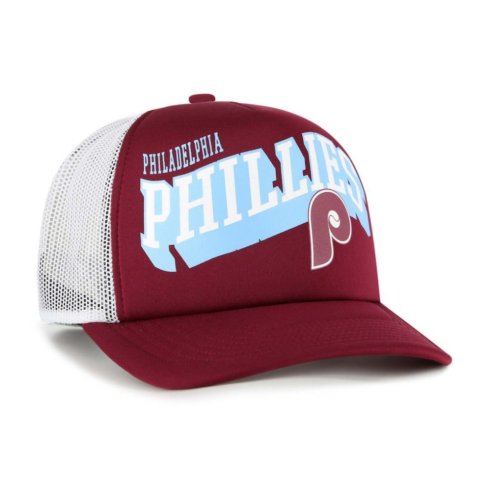Philadelphia Phillies '47 Meander Foam Trucker Snapback Hat for sale