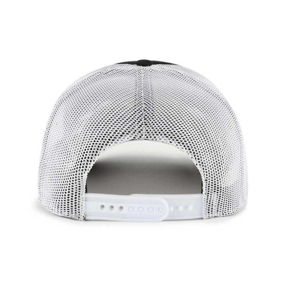 Pittsburgh Pirates '47 Meander Foam Trucker Snapback Hat Lifestyle