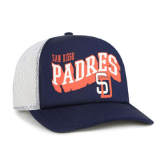 San Diego Padres '47 Meander Foam Trucker Snapback Hat Sale