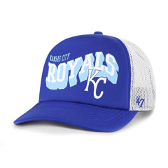 Kansas City Royals '47 Meander Foam Trucker Snapback Hat for sale