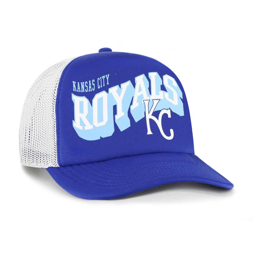 Kansas City Royals '47 Meander Foam Trucker Snapback Hat for sale
