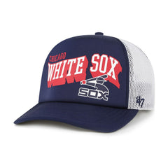 Chicago White Sox '47 Meander Foam Trucker Snapback Hat On Sale