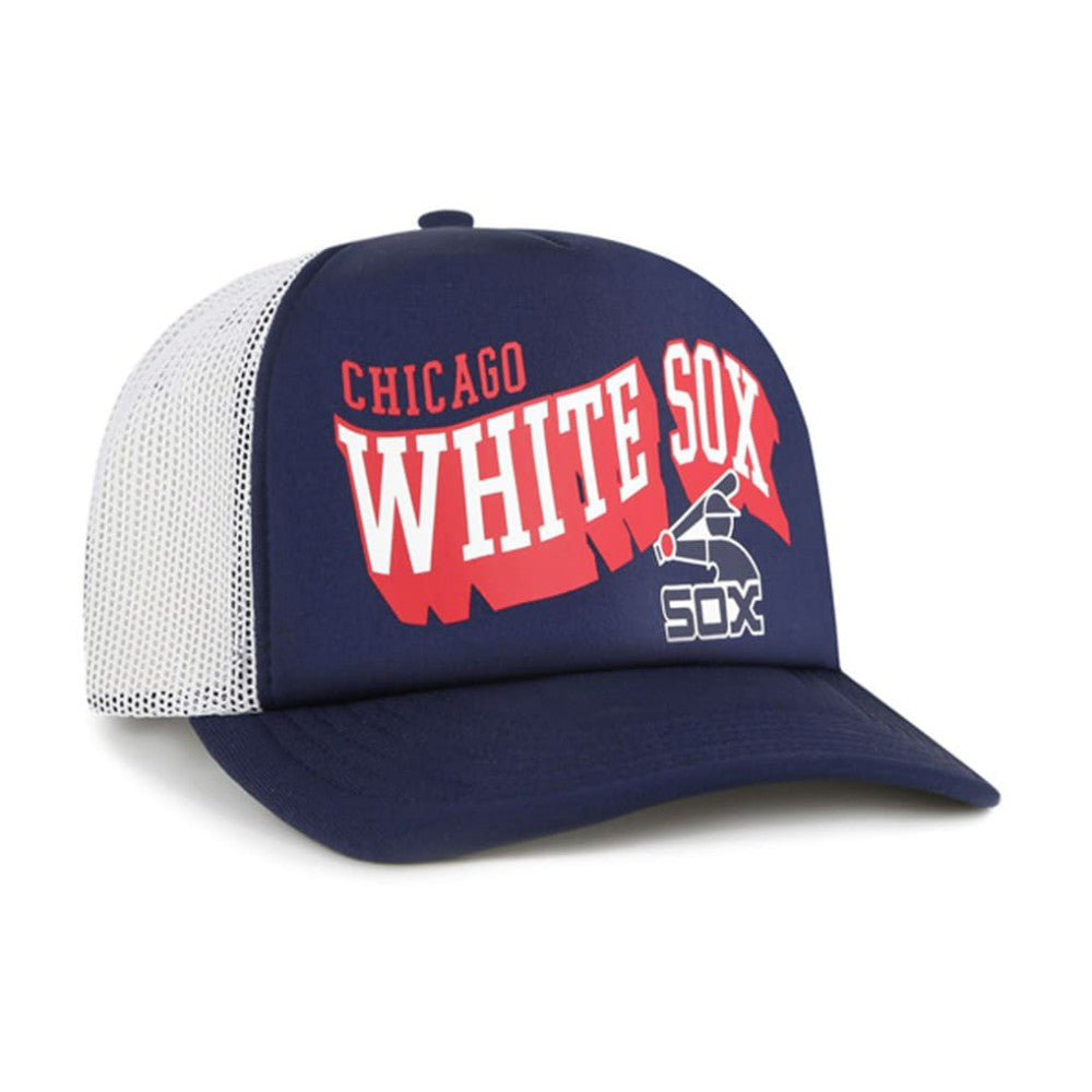 Chicago White Sox '47 Meander Foam Trucker Snapback Hat On Sale