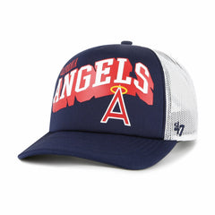 Los Angeles Angels '47 Meander Foam Trucker Snapback Hat Sale