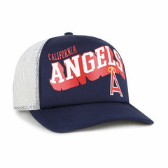 Los Angeles Angels '47 Meander Foam Trucker Snapback Hat Sale