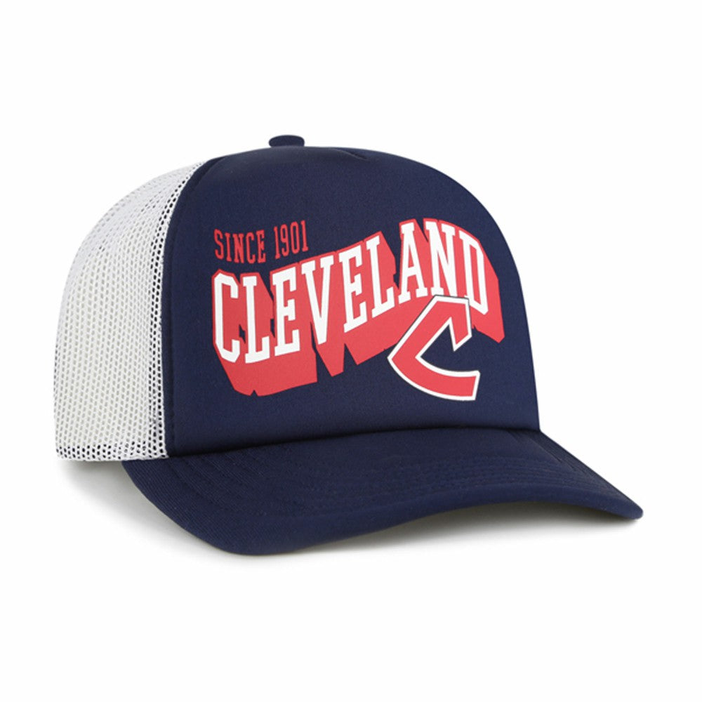 Cleveland Guardians '47 Meander Foam Trucker Snapback Hat Near Me