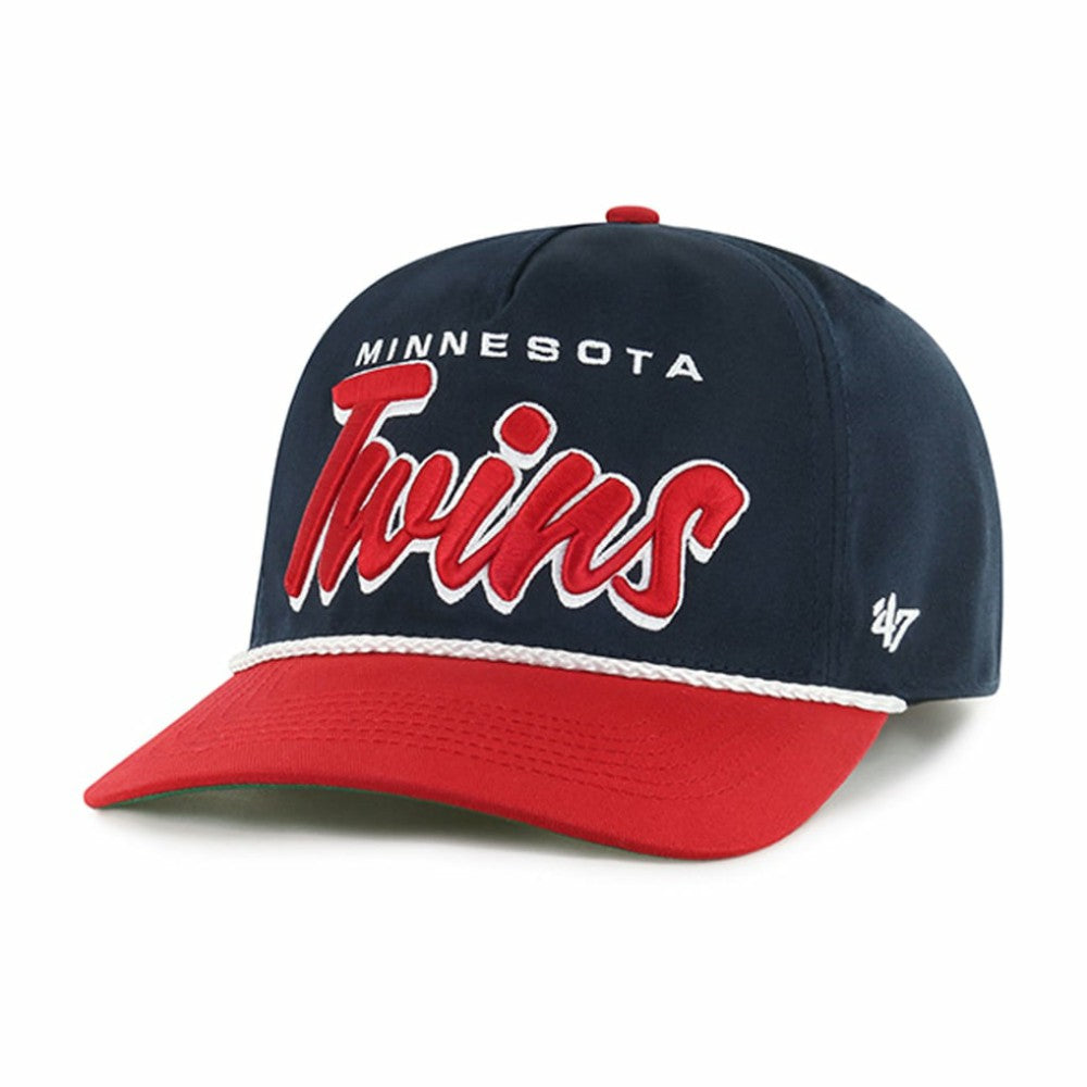 Minnesota Twins '47 Dropshadow Rope Hitch Adjustable Hat Sale