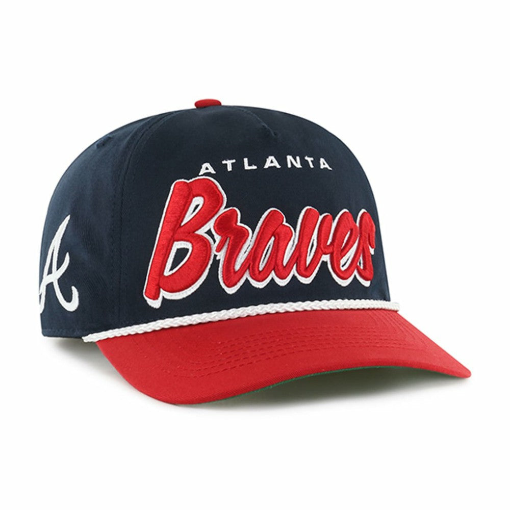 Atlanta Braves '47 Dropshadow Rope Hitch Adjustable Hat Clearance