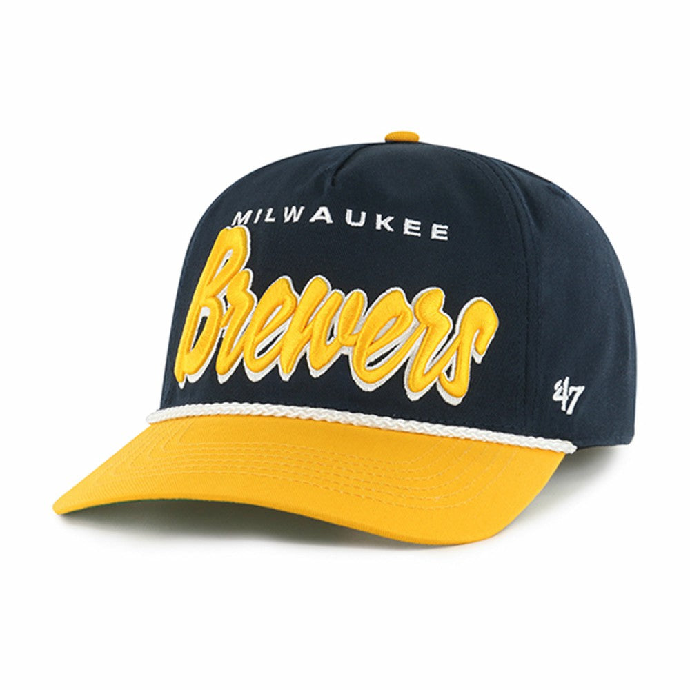 Milwaukee Brewers '47 Dropshadow Rope Hitch Adjustable Hat Clearance