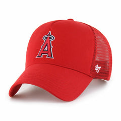 Los Angeles Angels '47 Ballpark Offside Adjustable Trucker Hat Lifestyle