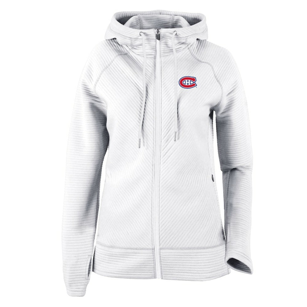 Montreal Canadiens - Columbia Omni-Wick Pack It Up Full-Zip Jacket White