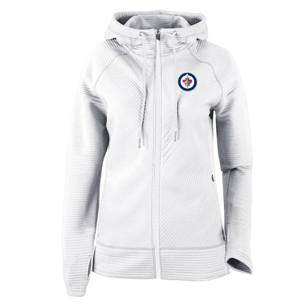 Winnipeg Jets - Columbia Omni-Wick Pack It Up Full-Zip Jacket White