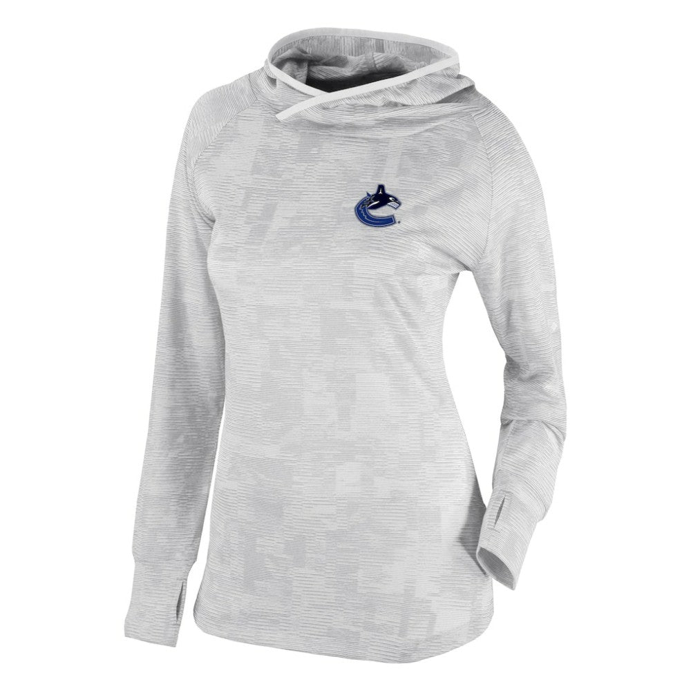 Vancouver Canucks - Columbia Women's Omni-Wick Sunday Ball Pullover Hoodie White