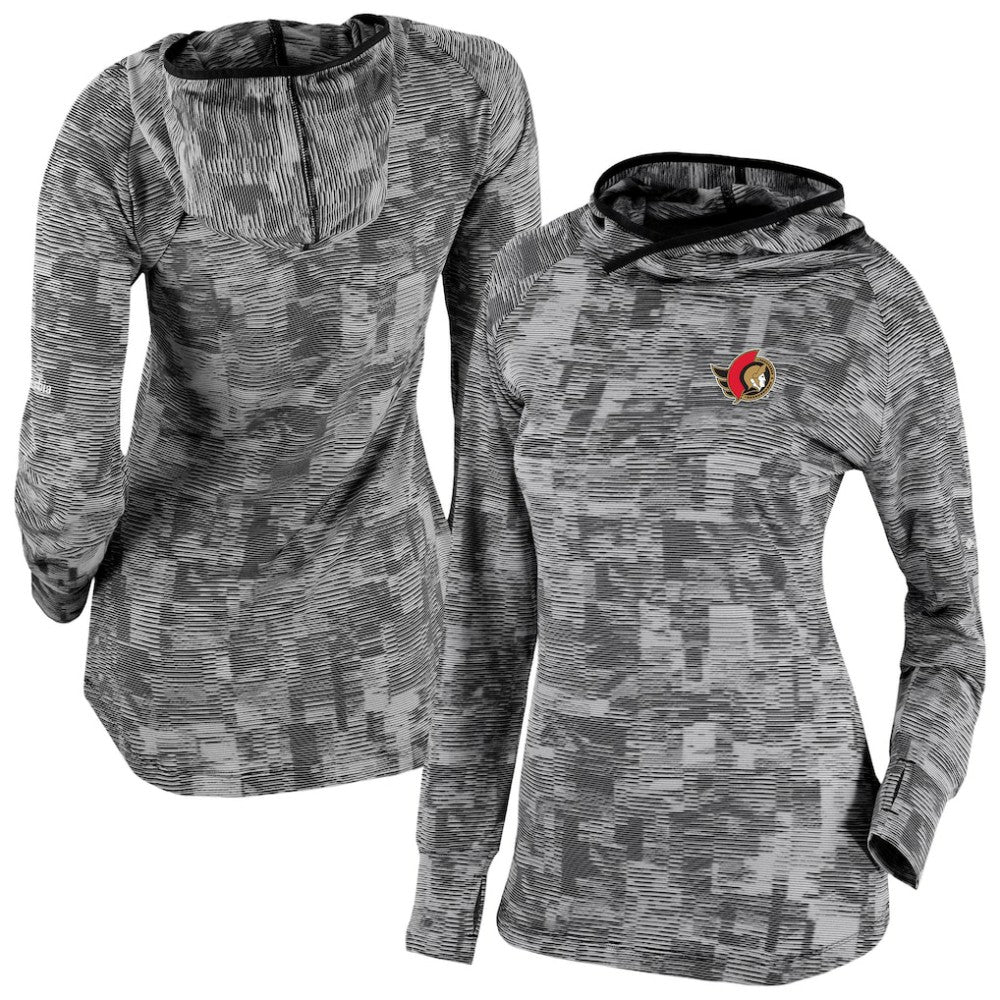 Ottawa Senators - Columbia Women's Omni-Wick Sunday Ball Pullover Hoodie Black