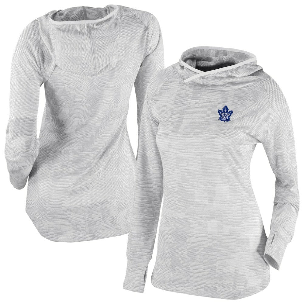 Toronto Maple Leafs - Columbia Women's Omni-Wick Sunday Ball Pullover Hoodie White