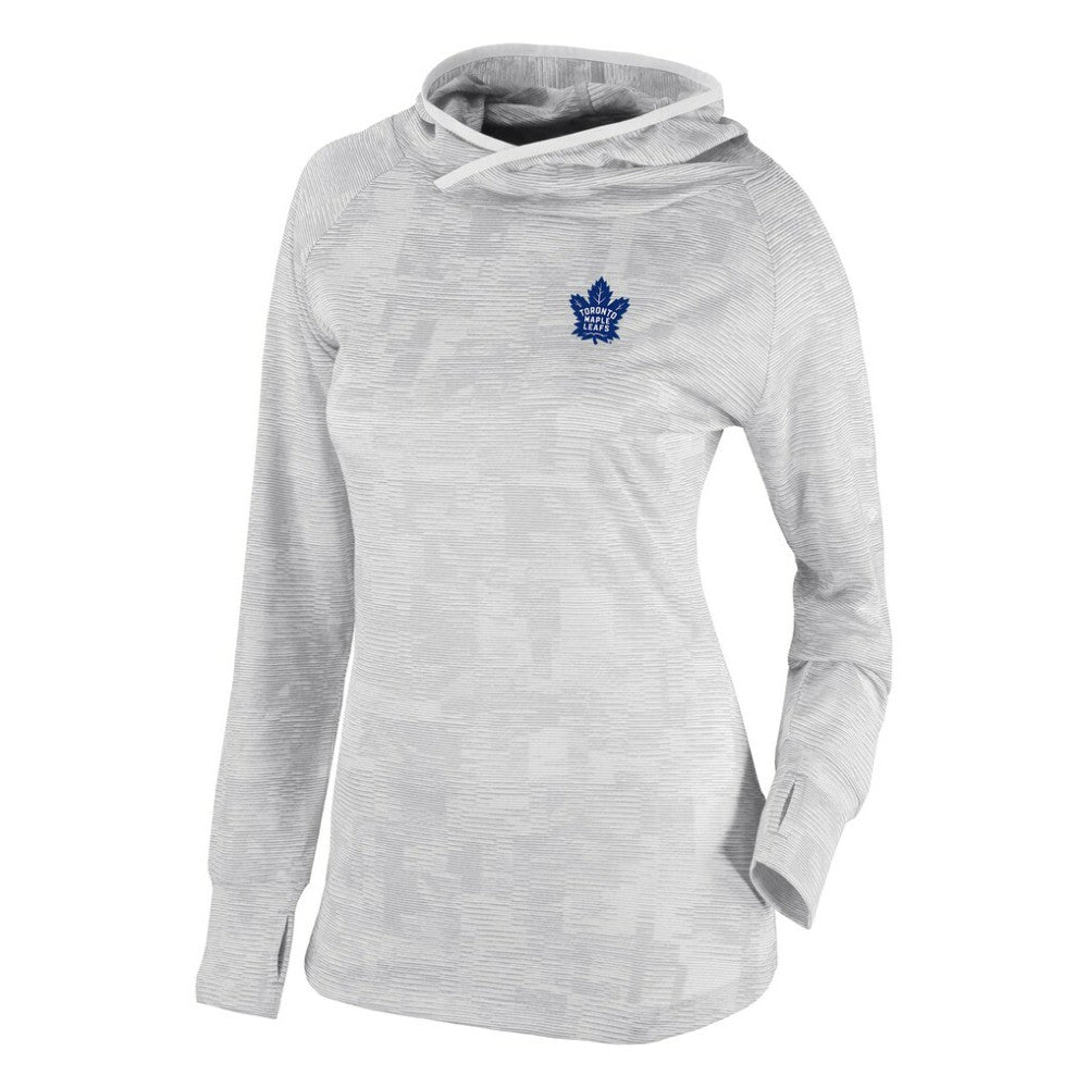 Toronto Maple Leafs - Columbia Women's Omni-Wick Sunday Ball Pullover Hoodie White