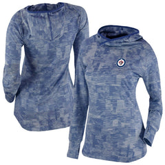 Winnipeg Jets - Columbia Women's Omni-Wick Sunday Ball Pullover Hoodie Navy