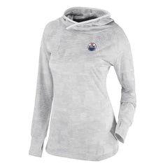 Edmonton Oilers - Columbia Women's Omni-Wick Sunday Ball Pullover Hoodie White