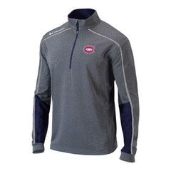 Montreal Canadiens - Columbia Omni-Wick Shotgun 2.0 Quarter-Zip Pullover Top Navy