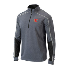 Calgary Flames - Columbia Omni-Wick Shotgun 2.0 Quarter-Zip Pullover Top Black