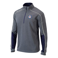 Winnipeg Jets - Columbia Omni-Wick Shotgun 2.0 Quarter-Zip Pullover Top Navy