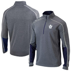 Toronto Maple Leafs - Columbia Omni-Wick Shotgun 2.0 Quarter-Zip Pullover Top Navy