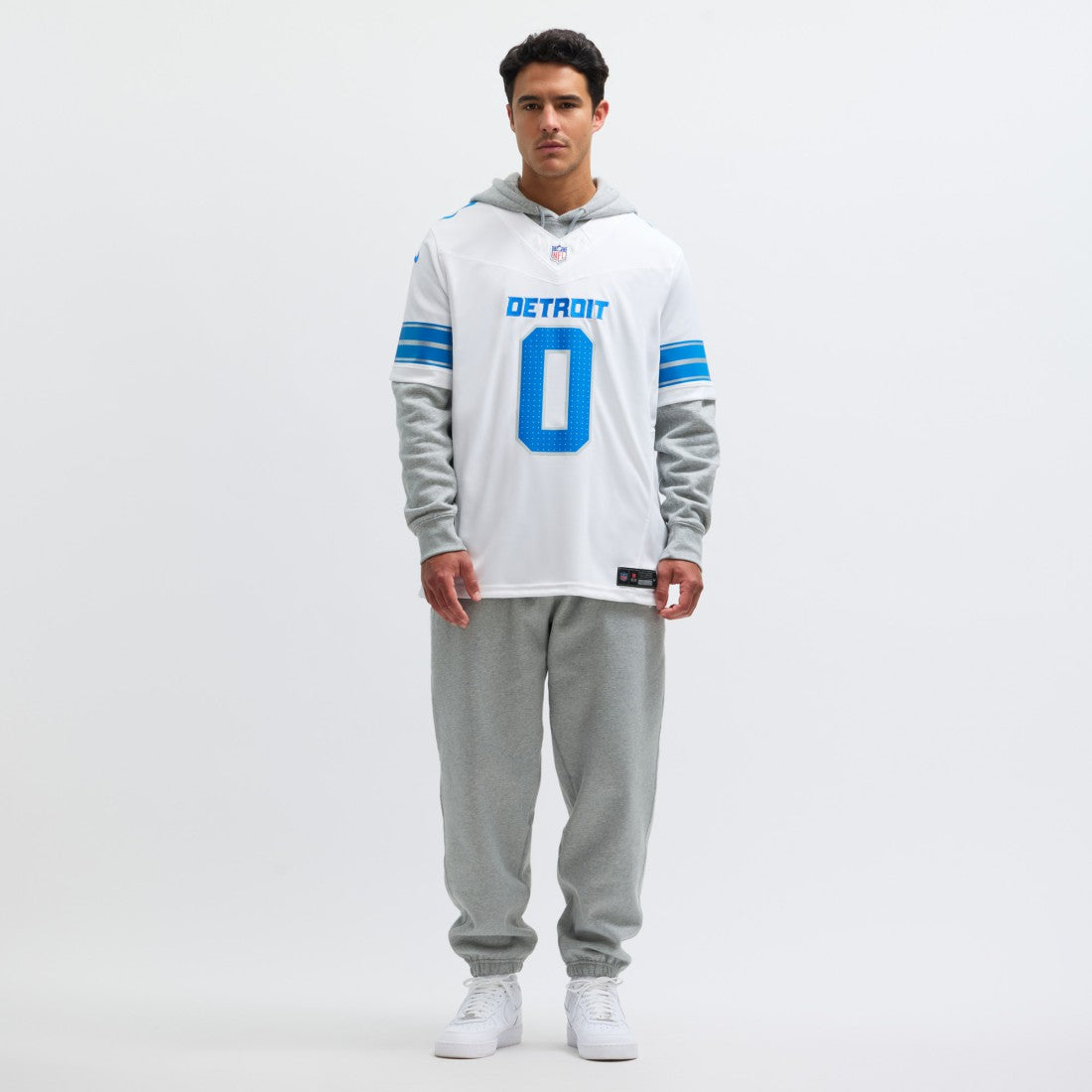 Jahmyr Gibbs Detroit Lions Vapor F.U.S.E. Limited Jersey White - Nike
