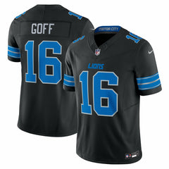 Jared Goff Detroit Lions Vapor F.U.S.E. Limited Jersey Black - Nike