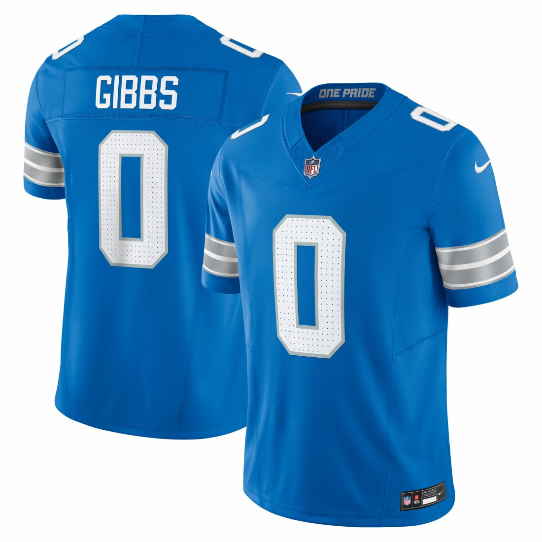 Jahmyr Gibbs Detroit Lions Vapor F.U.S.E. Limited Jersey Blue - Nike