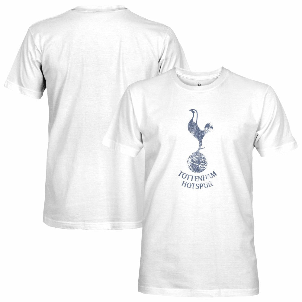 Tottenham Hotspur 1863FC Mono Badge T-Shirts - White