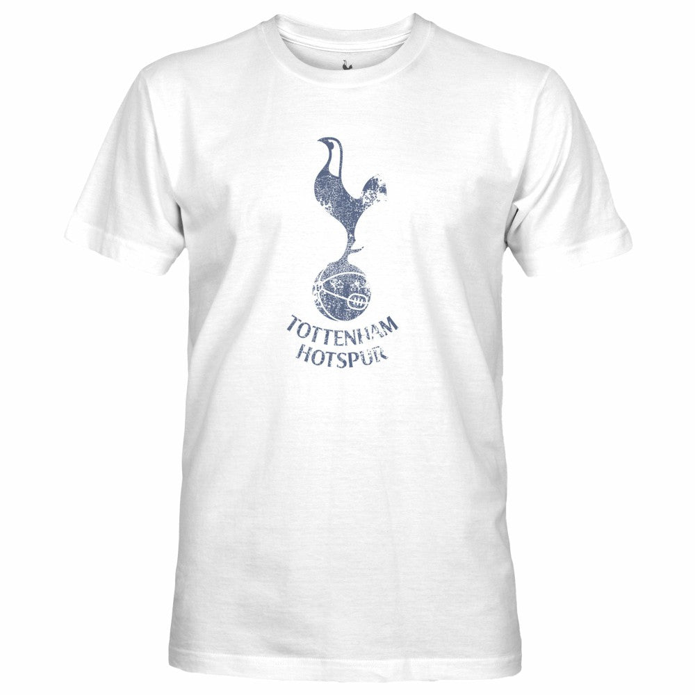 Tottenham Hotspur 1863FC Mono Badge T-Shirts - White