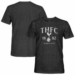 Tottenham Hotspur 1863FC Established Location Vintage Tri-Blend T-Shirts - Black