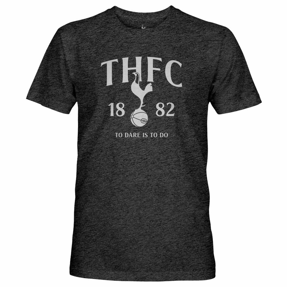 Tottenham Hotspur 1863FC Established Location Vintage Tri-Blend T-Shirts - Black