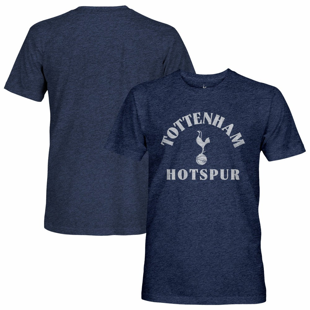Tottenham Hotspur 1863FC Team Arch Vintage Tri-Blend T-Shirts - Navy