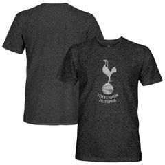 Tottenham Hotspur 1863FC Mono Badge Vintage Tri-Blend T-Shirts - Black